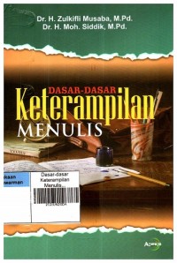 Dasar-dasar keterampilan Menulis