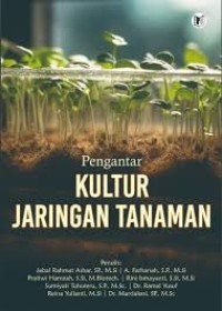 Pengantar kultur jaringan tanaman